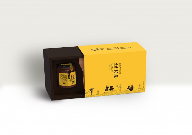 臨云和蜂蜜姜紅糖禮盒裝設(shè)計(jì)